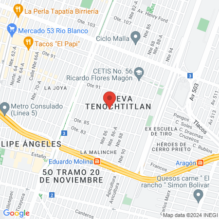 Consultorio Dental High Dent map