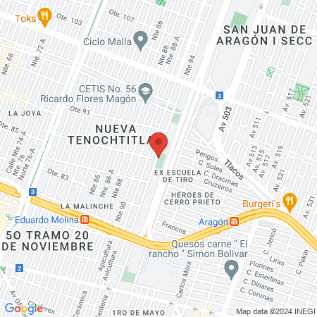 CONSULTORIO DE ACUPUNTURA CHÉNGGON map