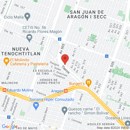 Dr. Victor Bonifacio Avila Hernández map