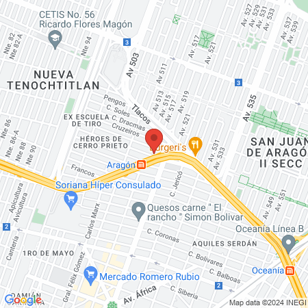 Consultorio Salud y Cuidado Integral map