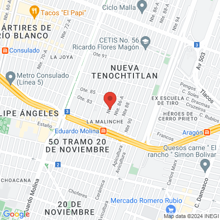 PODOTER Podología Integral map