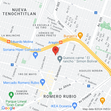 Inyecciones Mary map