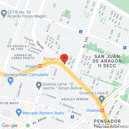 Sanatorio Y Maternidad Claristella map