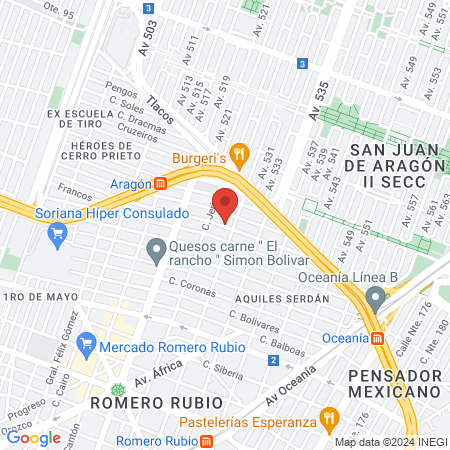 CLINICA DE COLOSCOPIA . map