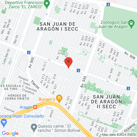 Hospital Veterinario Pets smart map