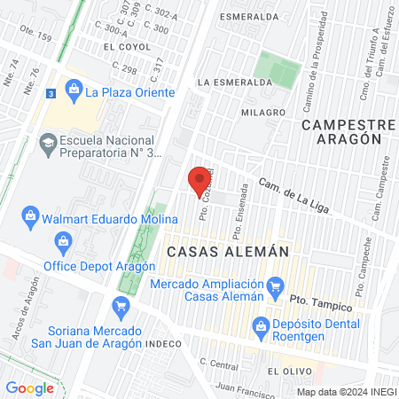 CONSULTORIO MEDICO map