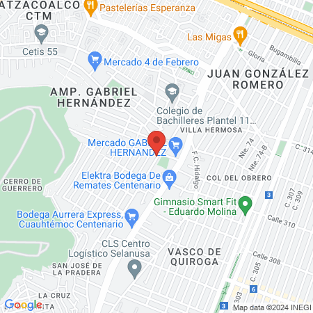 Estética "Dalicia" map