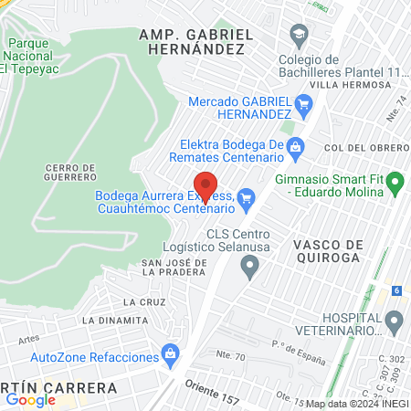 Centro de Ortodoncia map