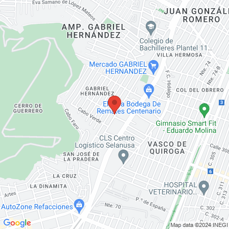 Dentistas Dr. Abraham map