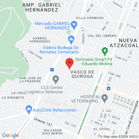 Dental Cosmetic's map