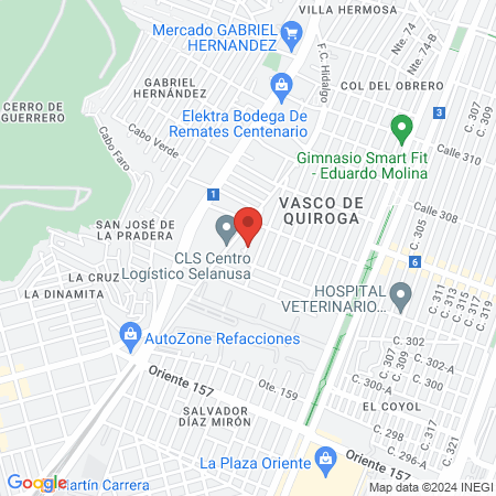 Clinica City Dent map