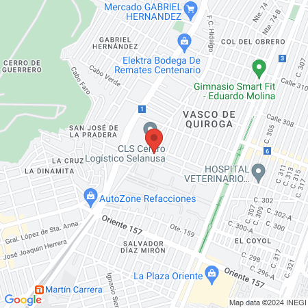 MAUDENT Unidades Dentales map