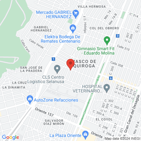 Consultorio General map