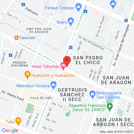 NINA CAROLINA | Beauty Zone map