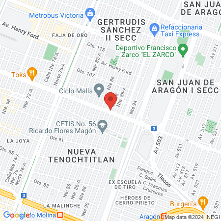 CLINICDENT Odontologia avanzada map