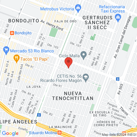 Consultorio dental Dr. Jorge Perez map