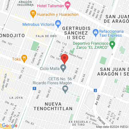 Consultorio dres andrade map