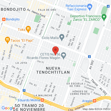 Consultorio Médico map