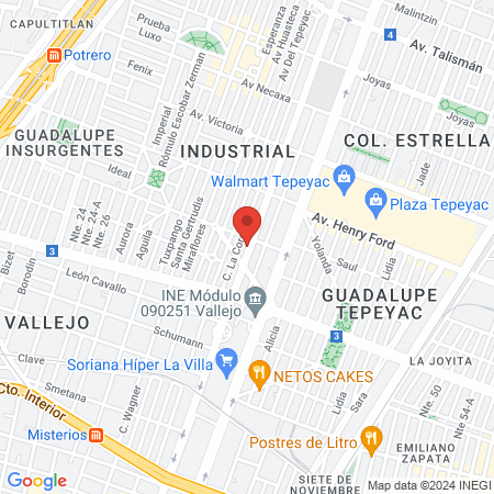 Barber Shop J.H. map