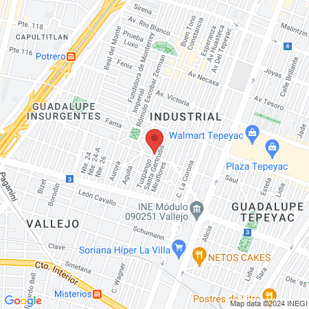 Temazcal Ataraxia map