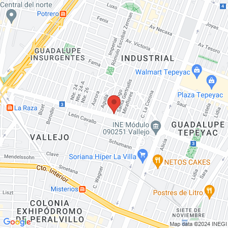 Industrial Barbershop & Tattoo map