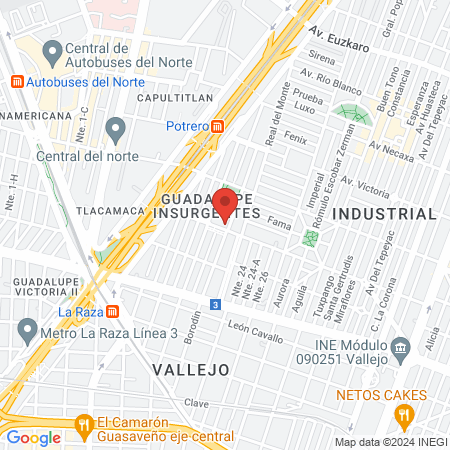 Dispensario Adeco La Pasion map