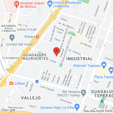 CONSULTORIO MEDICO map