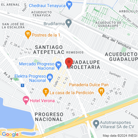 Clínica podologica map