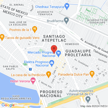 Centro Veterinario Vitanimals map