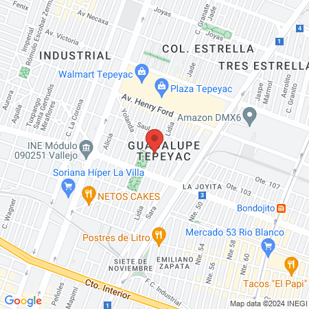 Diaz De Castro Mota Rosa Ma map