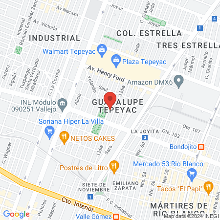 Cirujanos Dentistas map