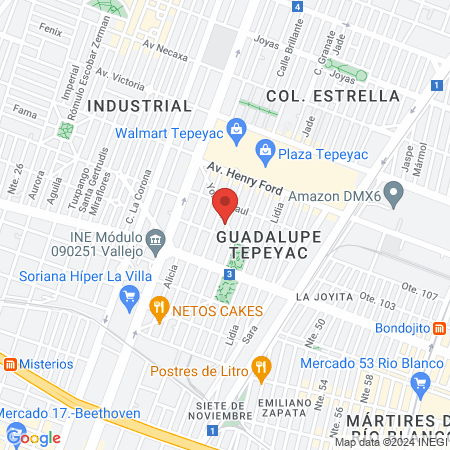 Clínica Dental DinoDent map