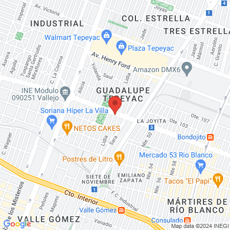 Consultorio Dental map