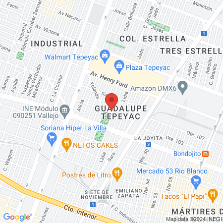 Clinica dr jolfran map