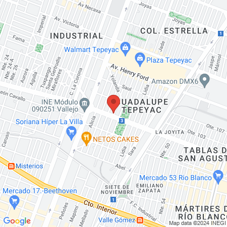 Psirculo De Bienestar map