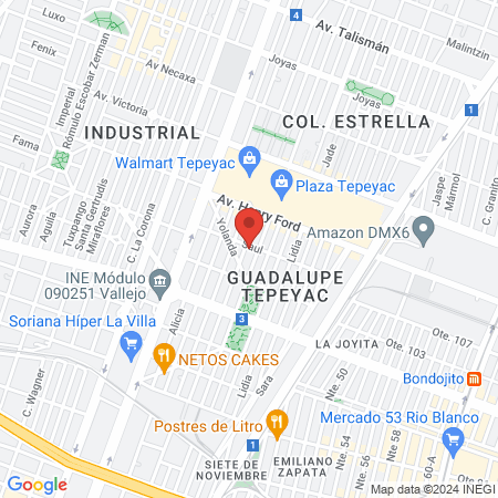 Centro Veterinario Metztli map