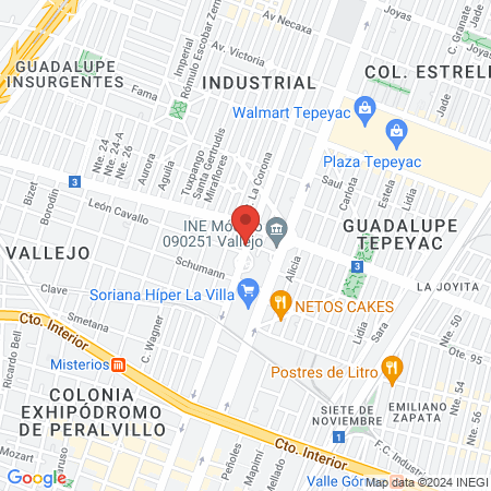 Veternaria Dr. Arnulfo map