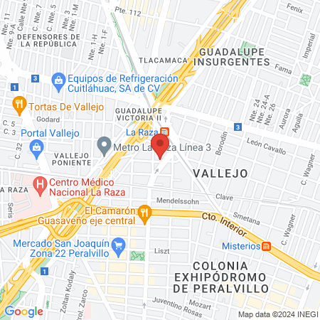 Muscle Manía Champions Gym map