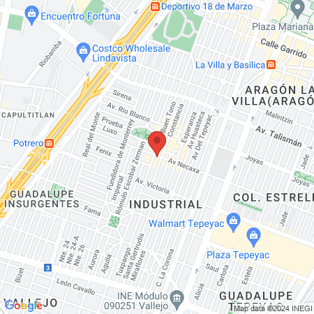 Estetica Beauty Nails map