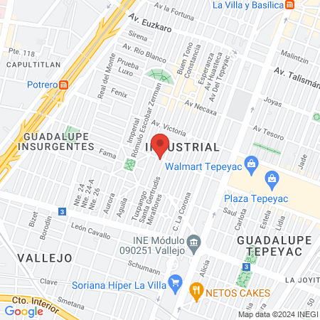 Dentista Mariana map