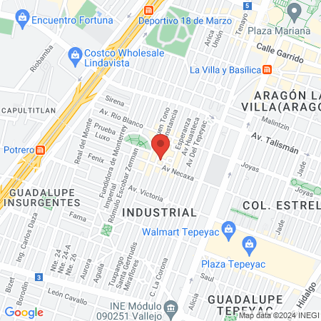 Veterinaria Garritas map