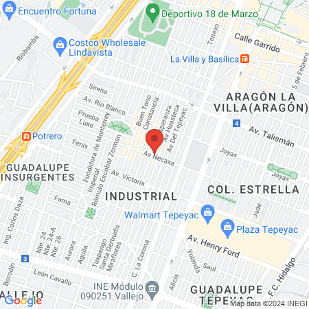 Garcia Espinoza Arturo map