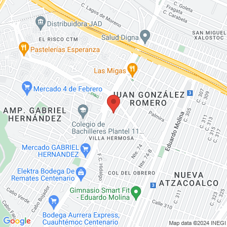 Creaciones Monroe map