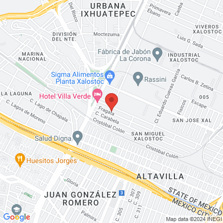 Gimnasio Brandon map