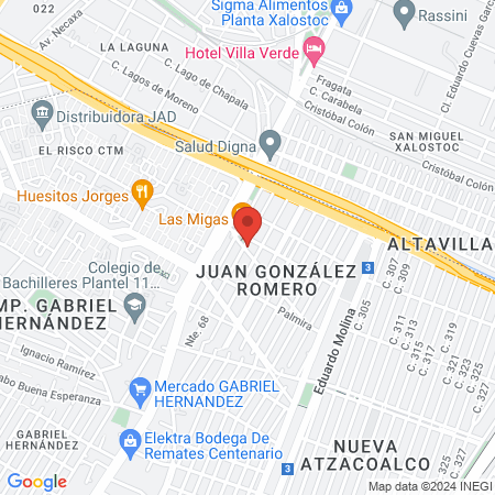 Contacto Salud Para América Latina map