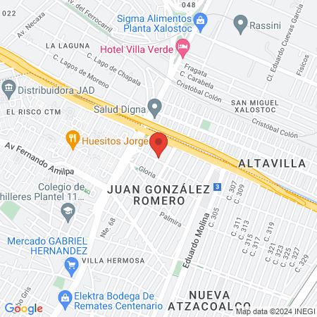 CONSULTORIO MÉDICO map