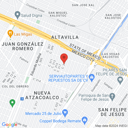 Clínica Veterinaria Alvaréz Yañez map