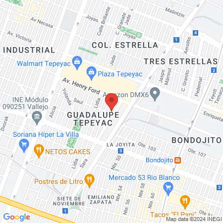 CLINICA DE LA MUJER DRA REYES map