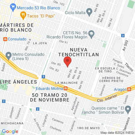 Luxury Santoscoy map