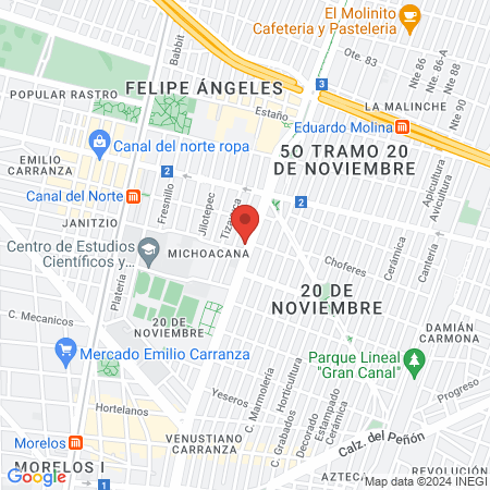 Gimnasio map
